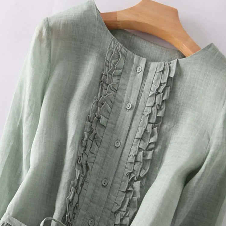 Lithumi - Maxi Dress Made of Linen