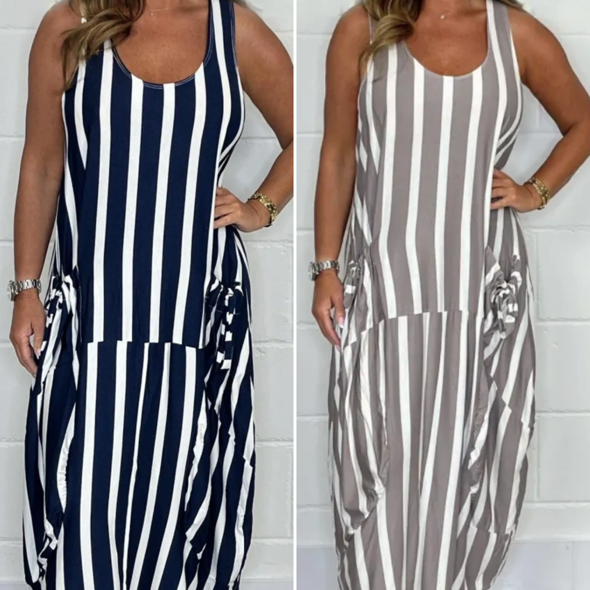 Loosey – Oversized Striped Dress