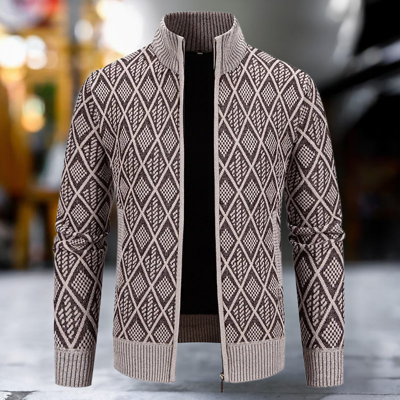 Lorian – Zipper Warm Thick Fleece Cardigan