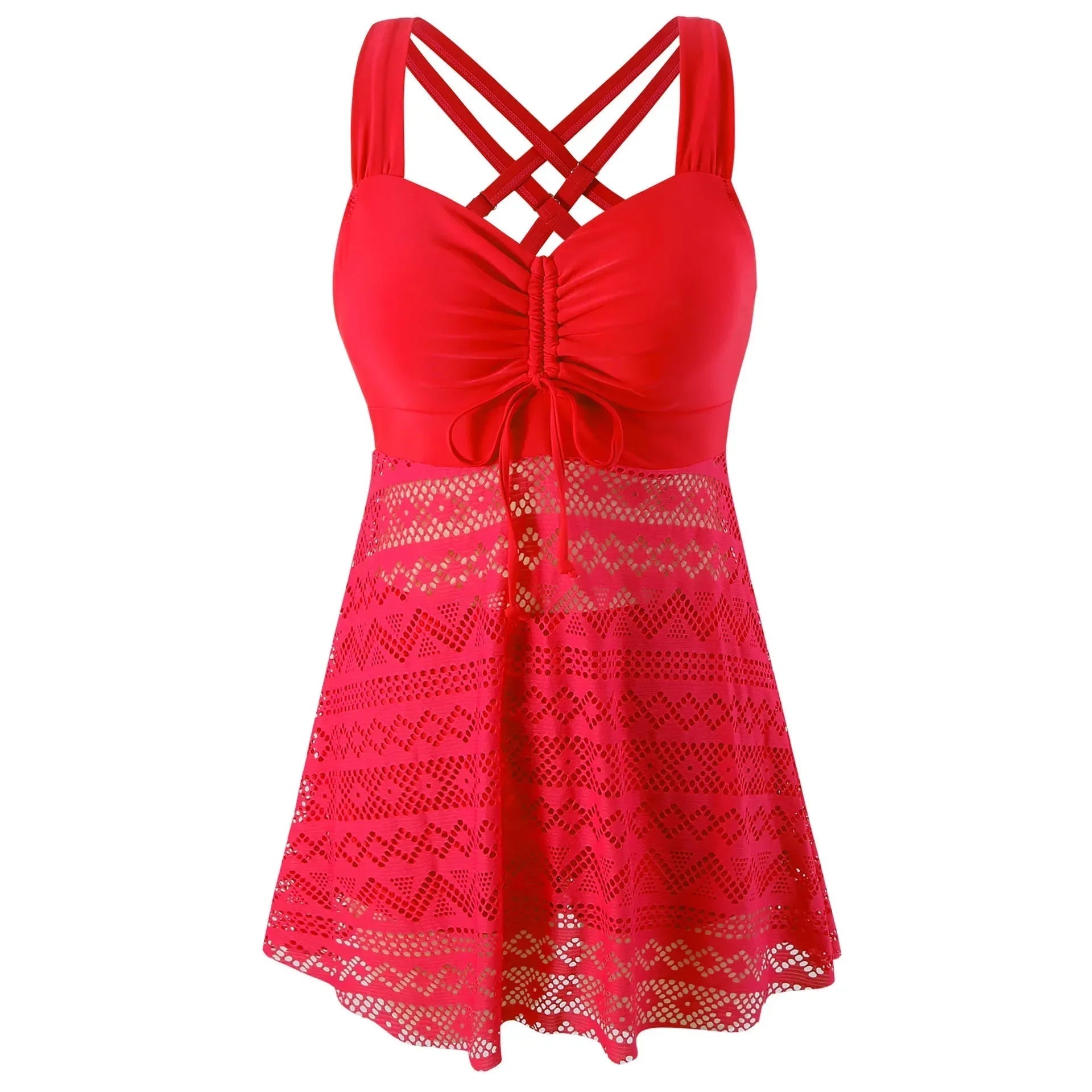 Loriane – Premium Swimsuit with Lace Halter