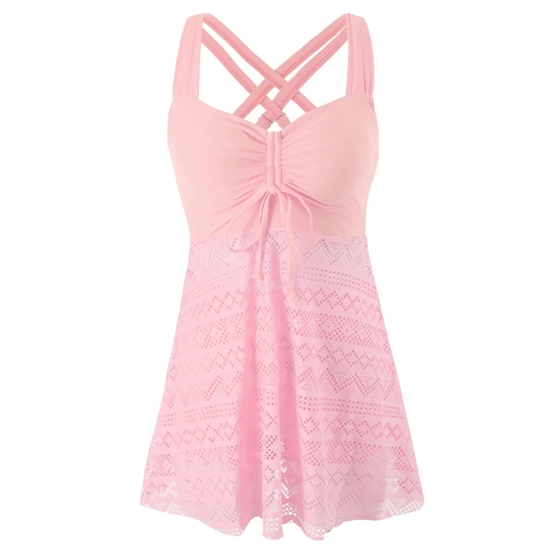 Loriane – Premium Swimsuit with Lace Halter