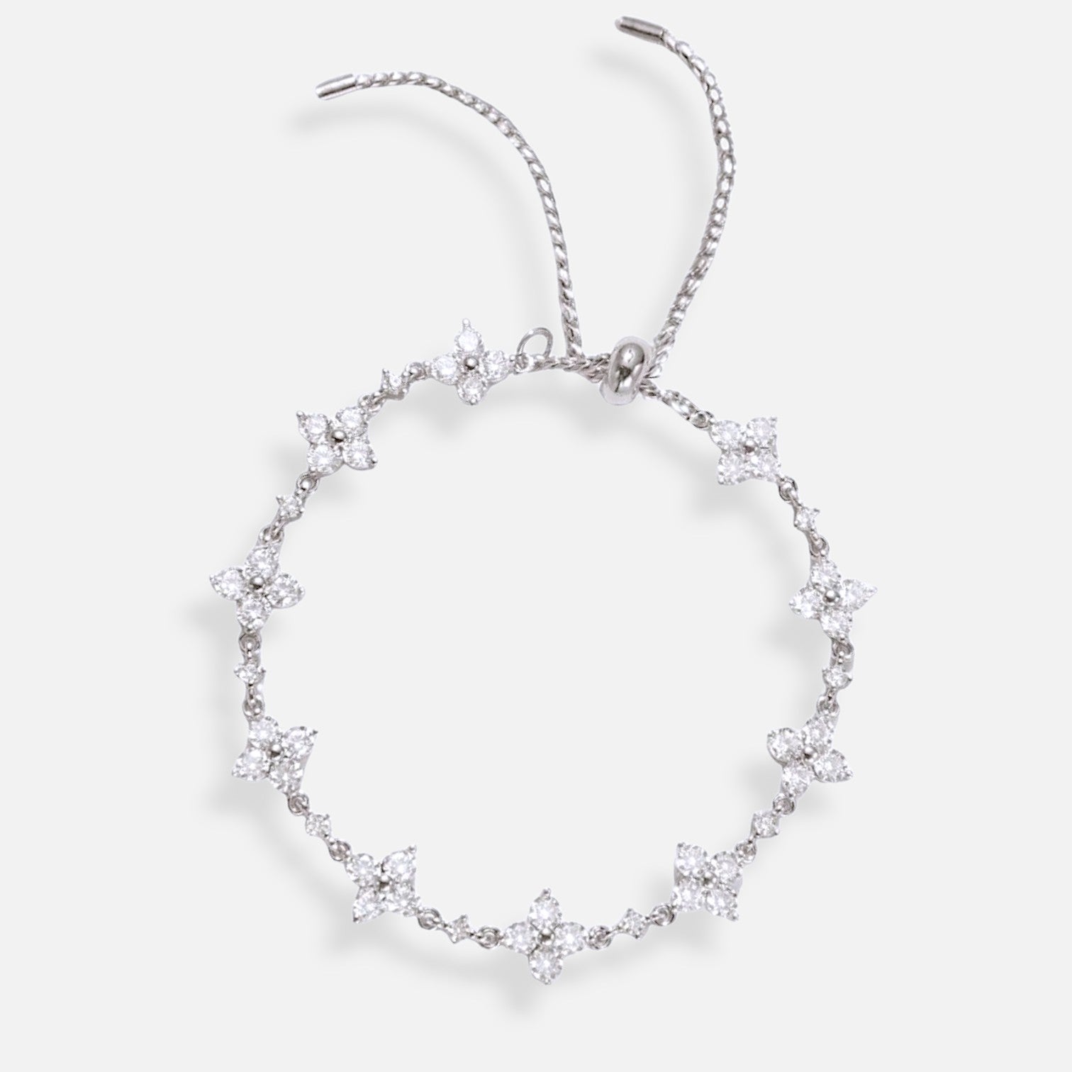 Luckelle Sparkle Clover Bracelet