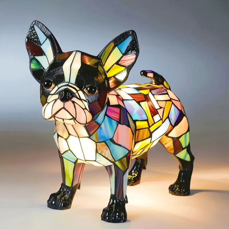 LumiWoof – Barkside Lamp with Boston Charm
