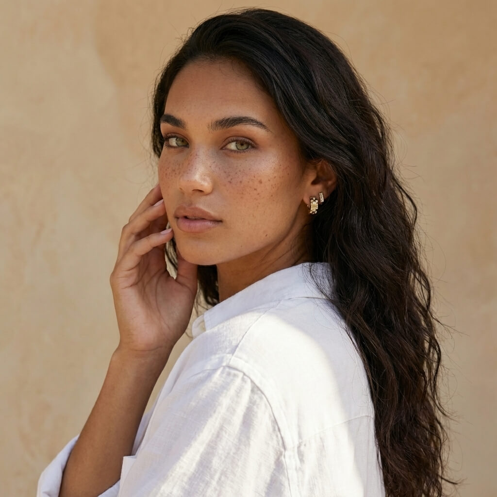 Lustrelle Small Hoop Earrings