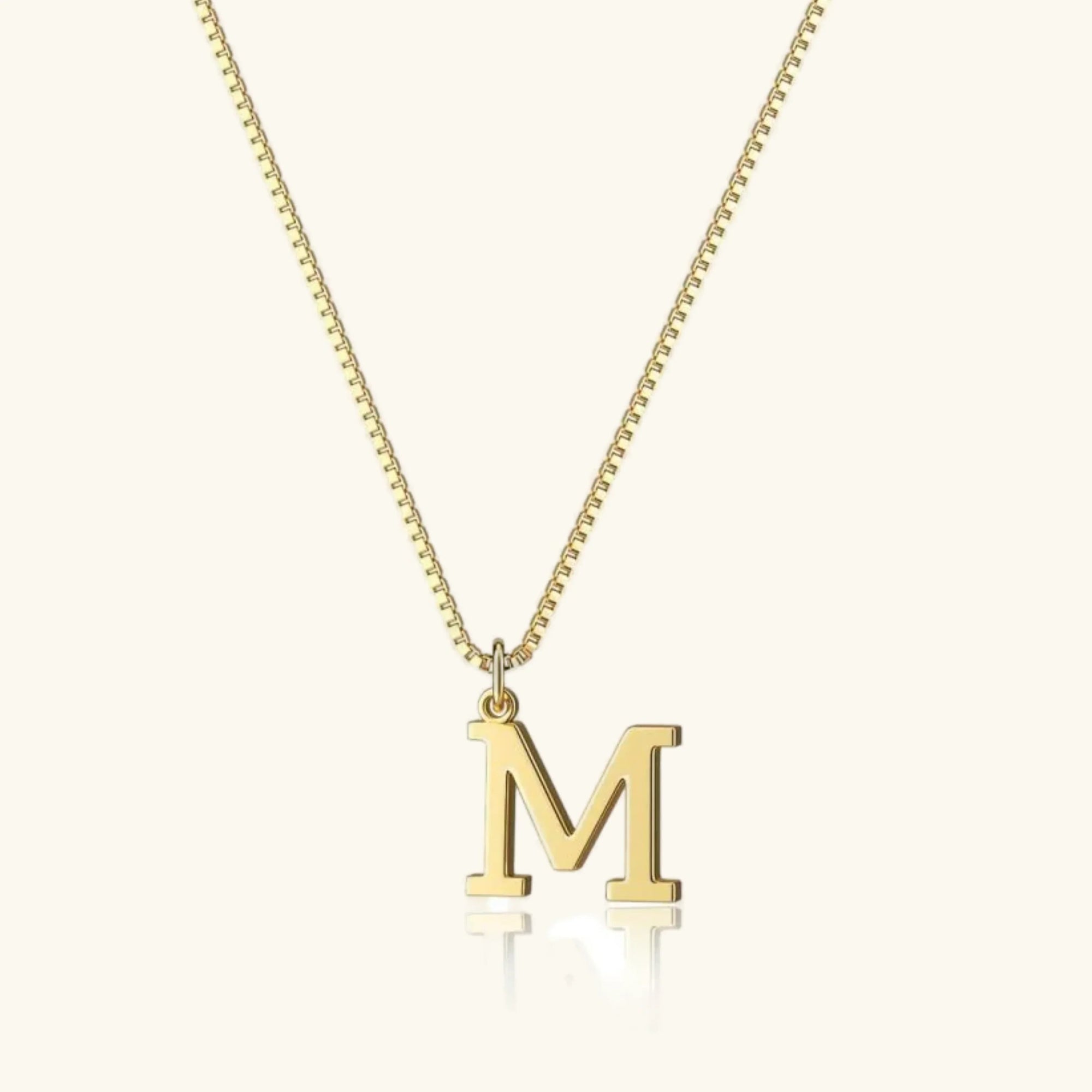 Collana con lettera iniziale Therese in oro