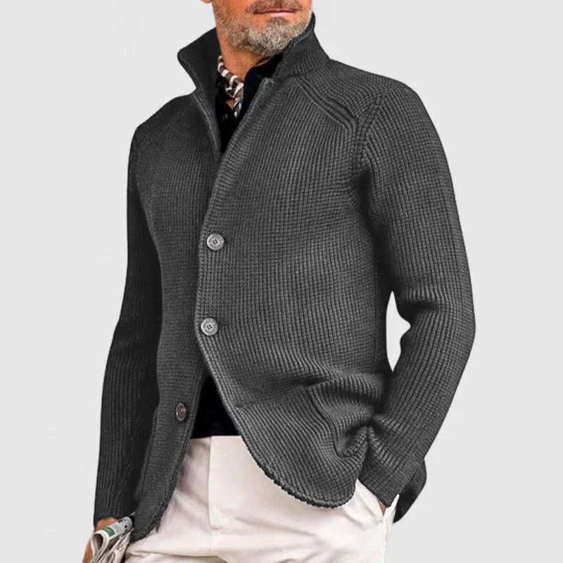 Maester – Elegant Long-Sleeve Cardigan with Buttons