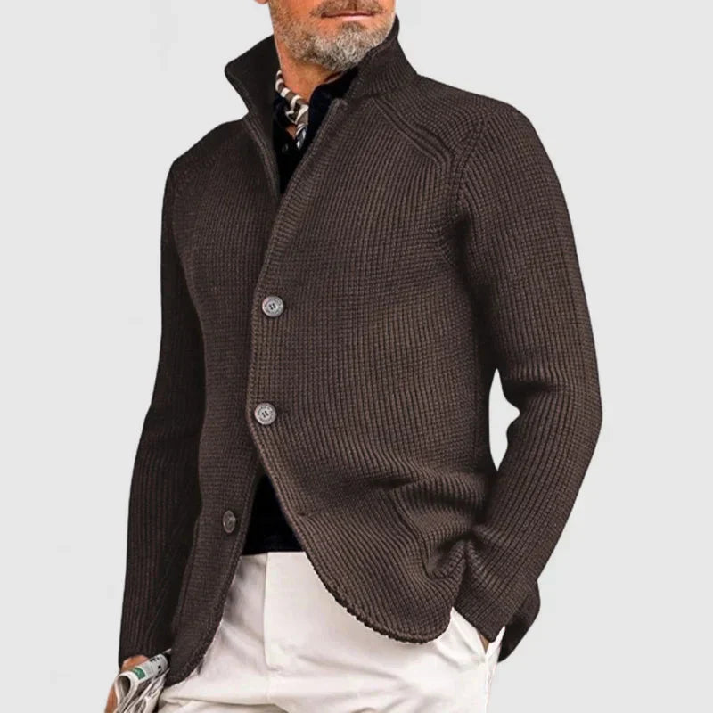 Maester – Elegant Long-Sleeve Cardigan with Buttons