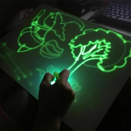 Magical LED Light Drawing Pad - Unleash Children's Creativity!