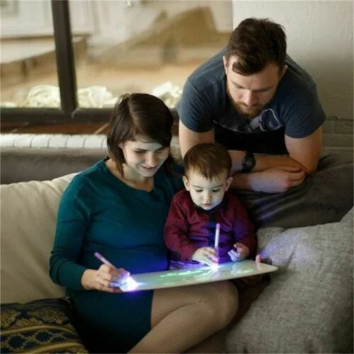 Magical LED Light Drawing Pad - Unleash Children's Creativity!