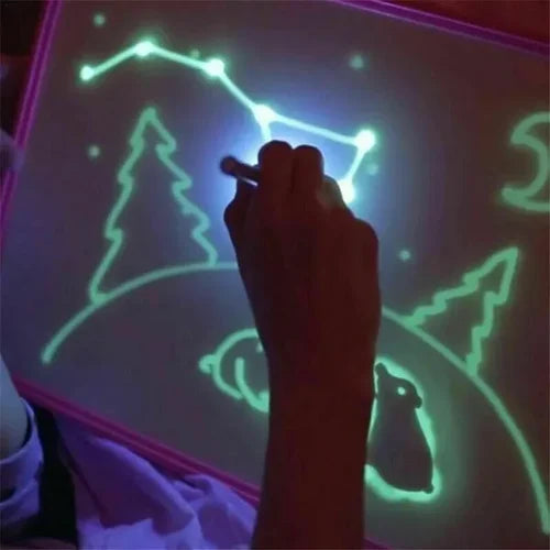 Magical LED Light Drawing Pad - Unleash Children's Creativity!