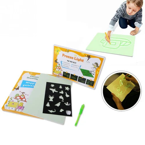 Magical LED Light Drawing Pad - Unleash Children's Creativity!