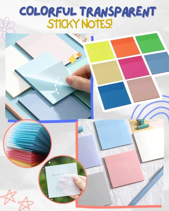 Magical Translucent Sticky Notes