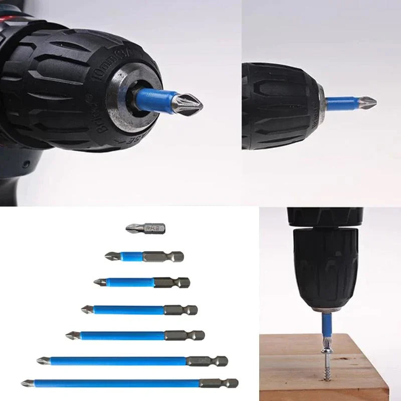 Magnetic Anti-Slip Drill Bit (7 Pieces)