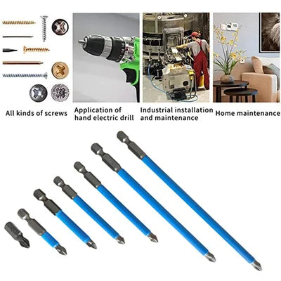 Magnetic Anti-Slip Drill Bit (7 Pieces)