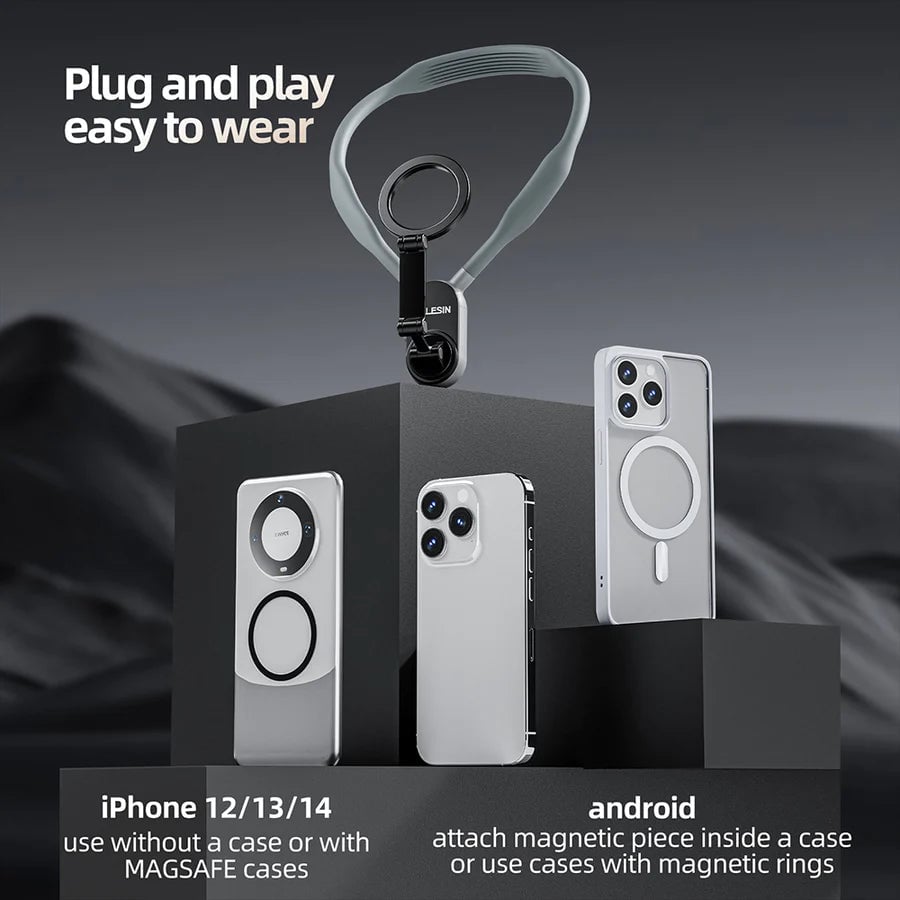 Magnetic Neck Holder for Phones