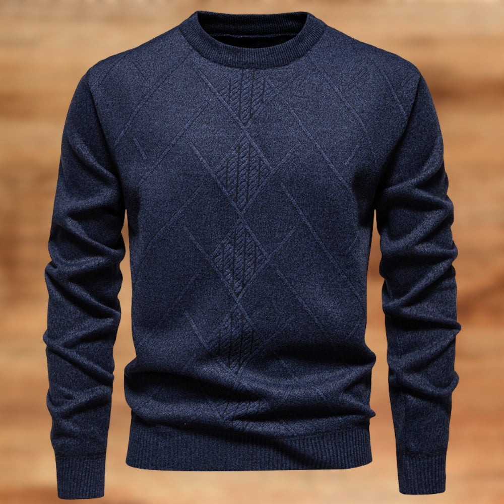 Malcom - Casual Thick Knit Sweater
