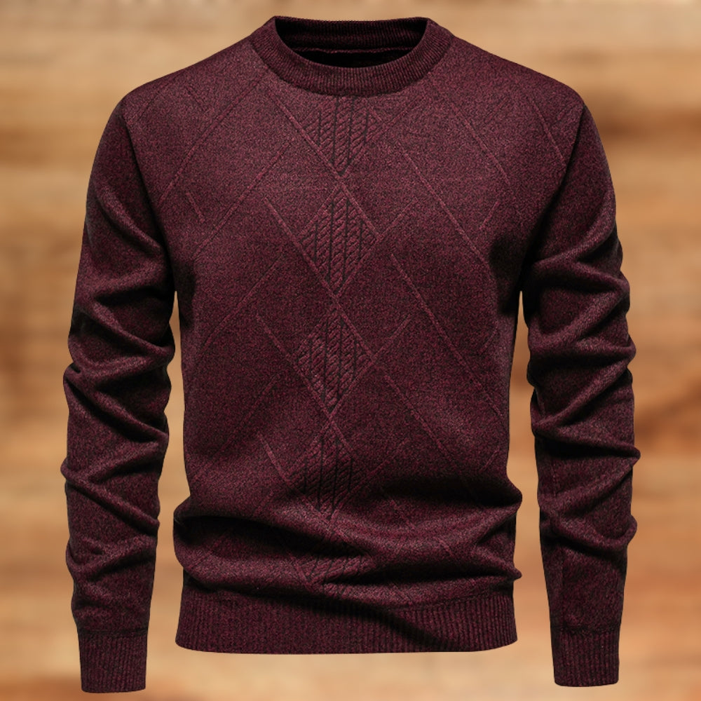 Malcom - Casual Thick Knit Sweater