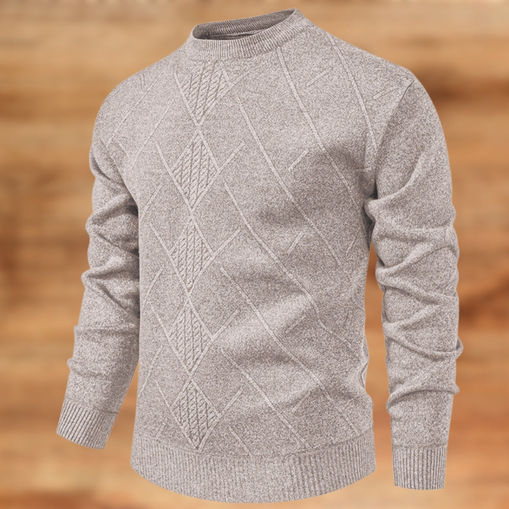 Malcom - Casual Thick Knit Sweater