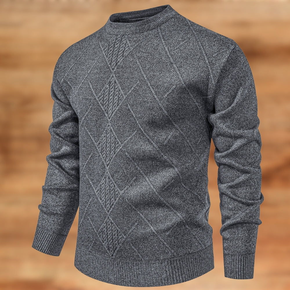 Malcom - Casual Thick Knit Sweater