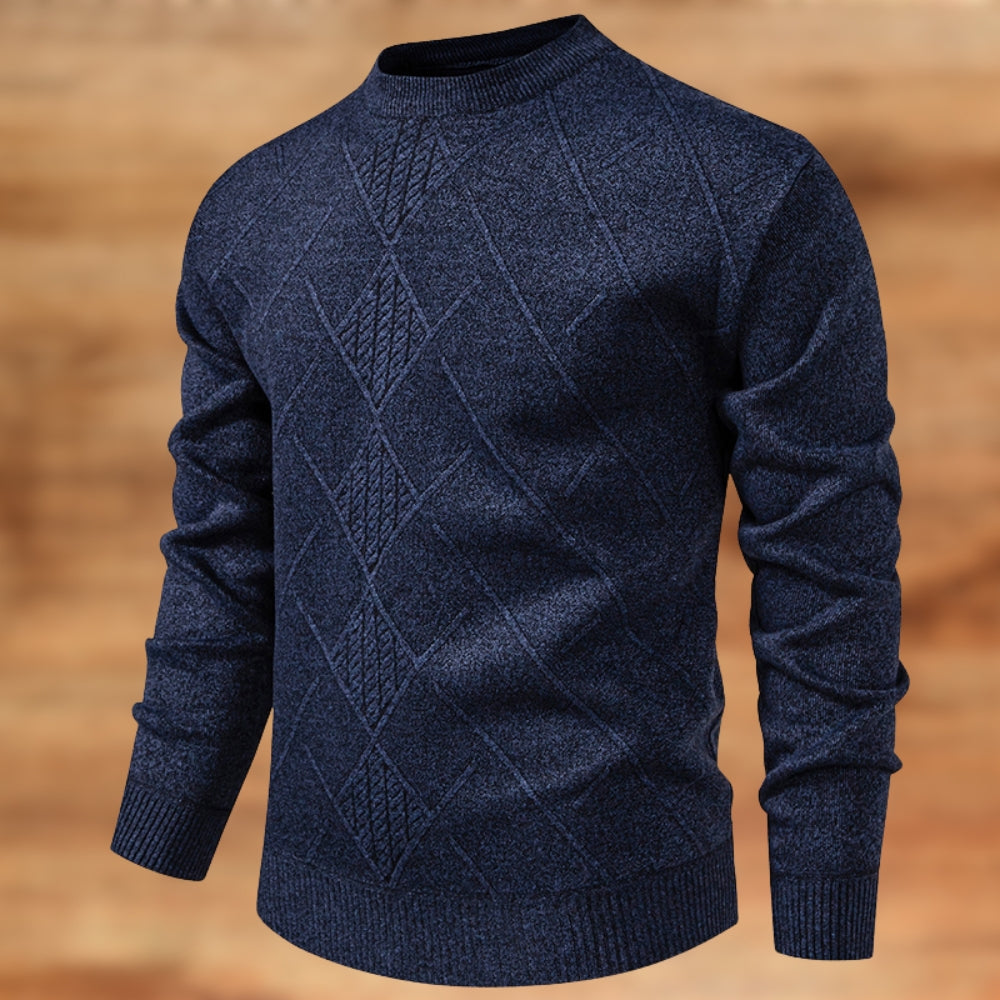 Malcom - Casual Thick Knit Sweater