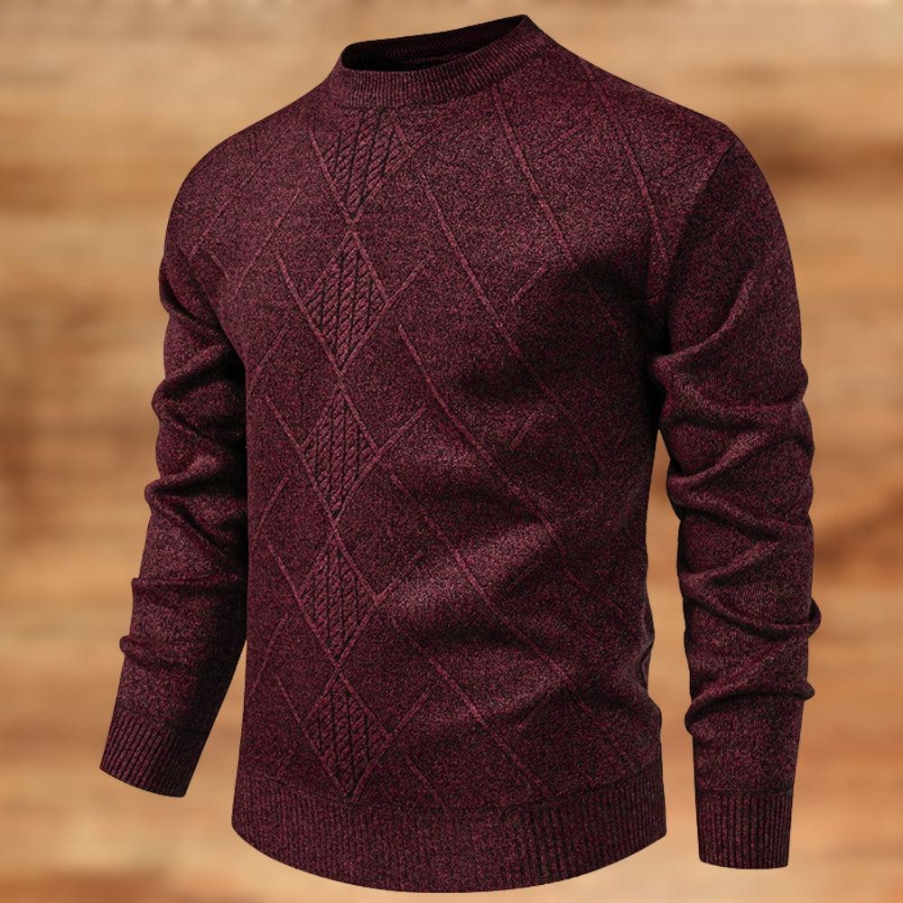 Malcom - Casual Thick Knit Sweater