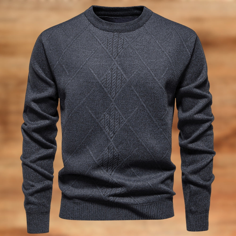 Malcom - Casual Thick Knit Sweater
