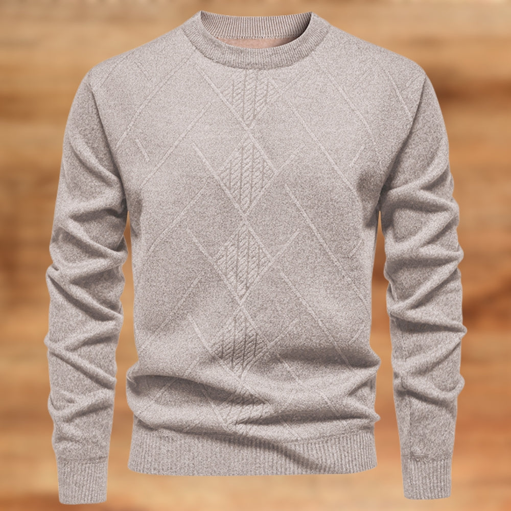 Malcom - Casual Thick Knit Sweater
