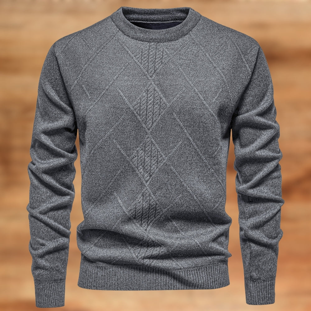 Malcom - Casual Thick Knit Sweater