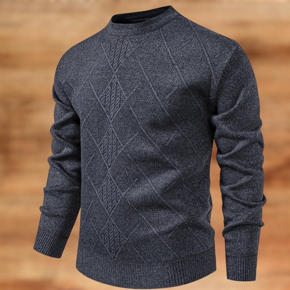 Malcom - Casual Thick Knit Sweater