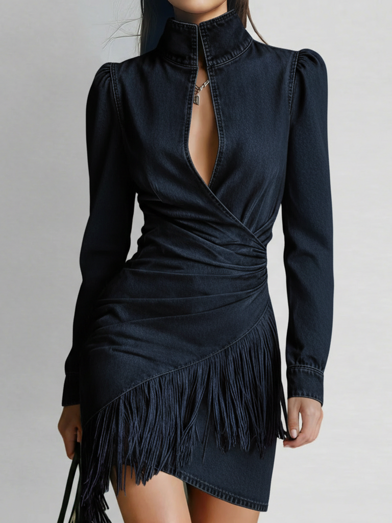 Maliana – Denim Mini Dress