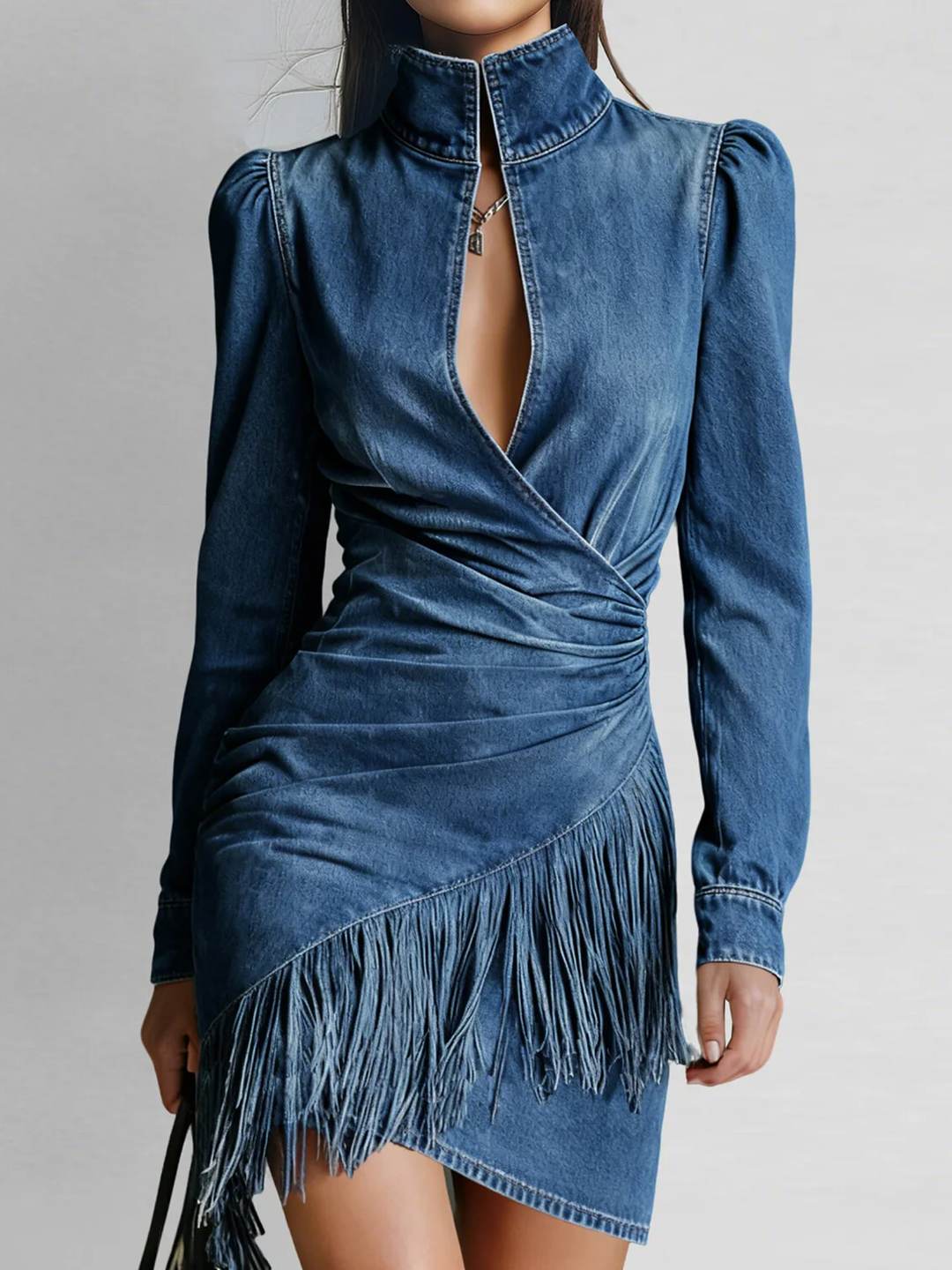 Maliana – Denim Mini Dress