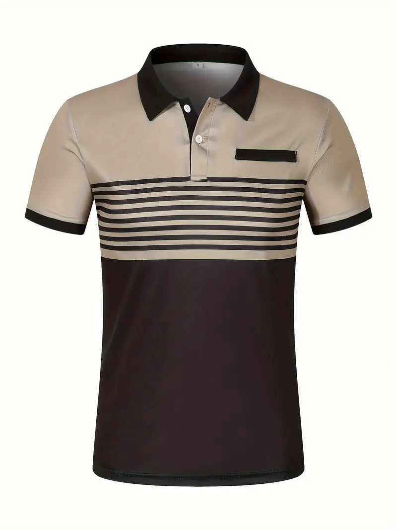 Manaem™ - Casual Striped Shirt