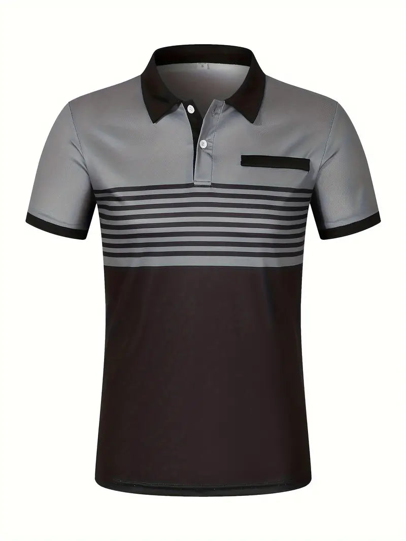 Manaem™ - Casual Striped Shirt