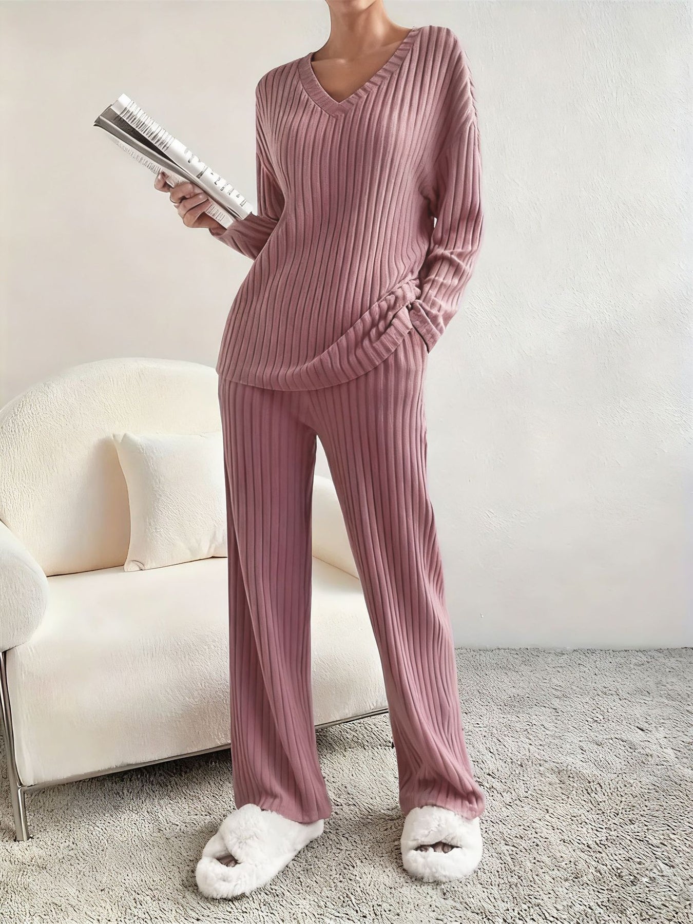 Maor - Cozy Two-Piece Loungewear Set