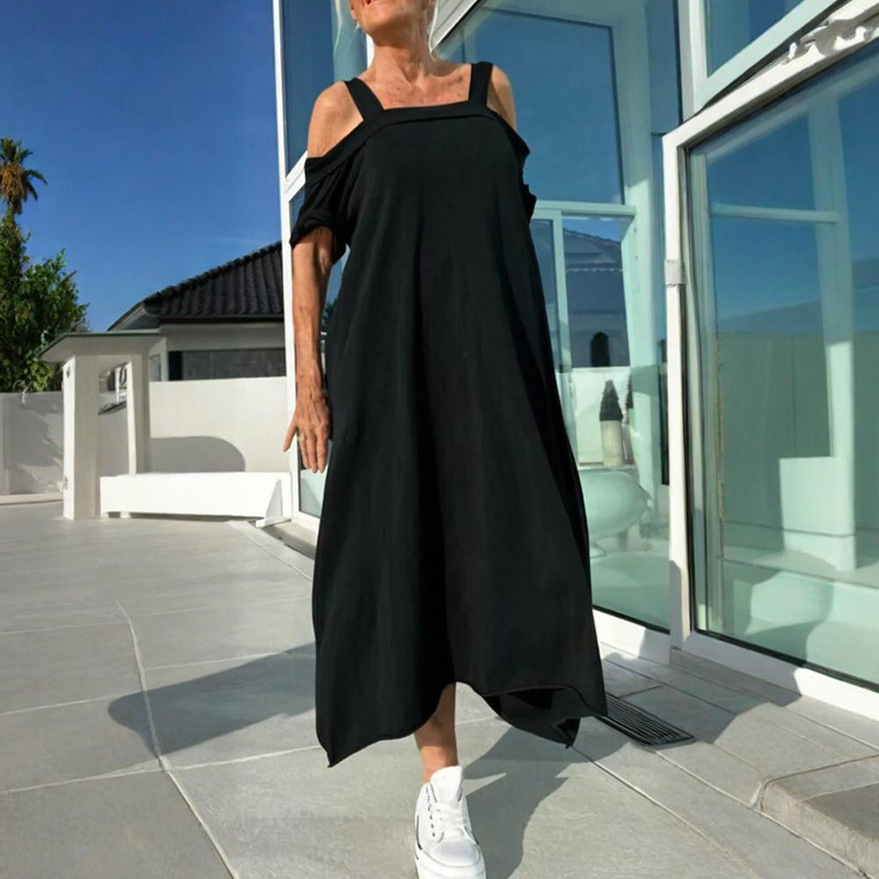 Mariyana - Off-the-Shoulder Maxi Dress