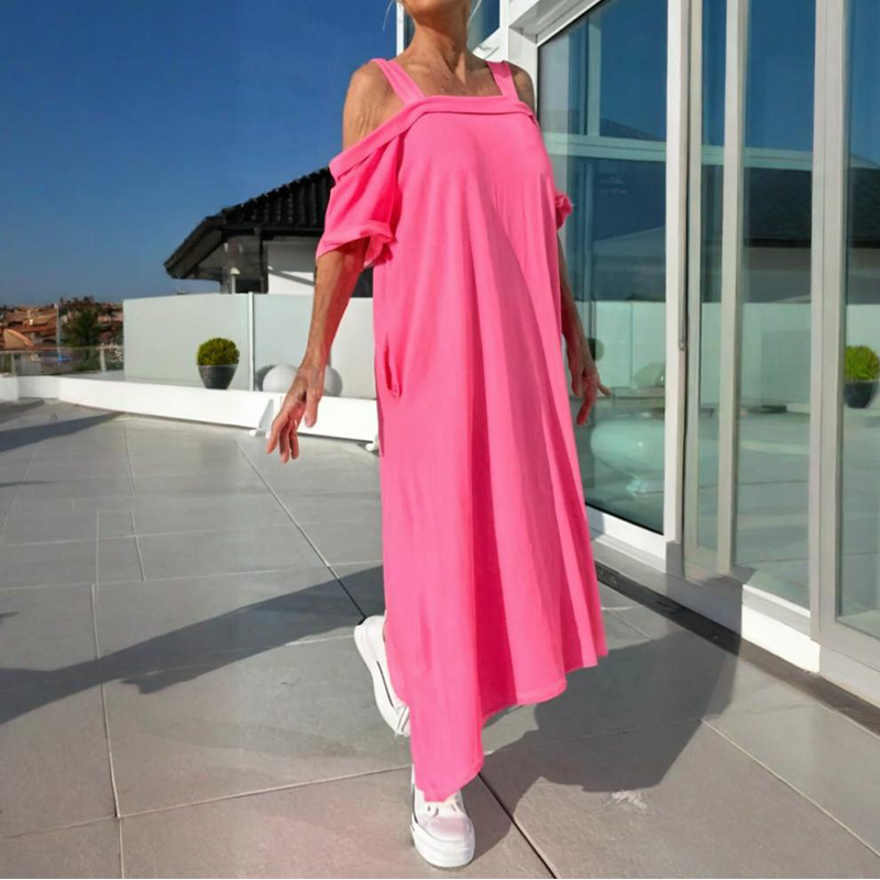 Mariyana - Off-the-Shoulder Maxi Dress
