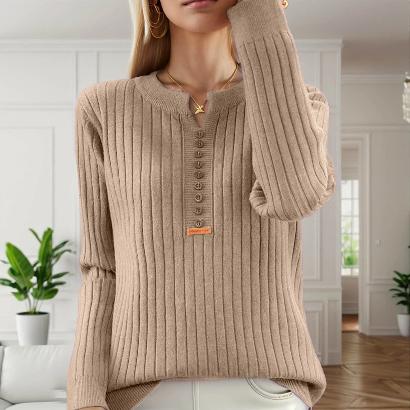 Marja - O-Neck Knit Sweater