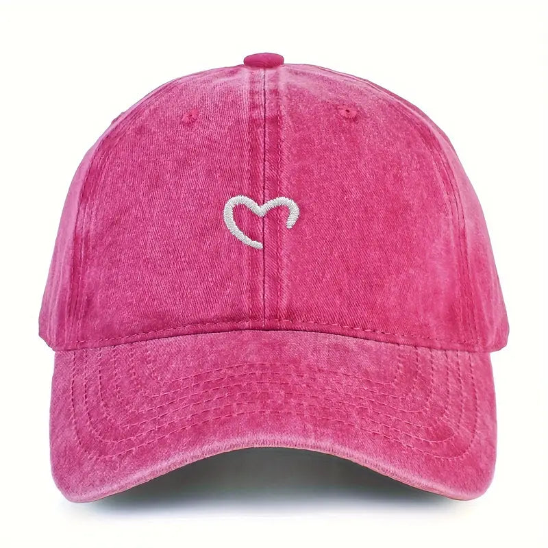 Marlia – Embroidered Cap with Heart