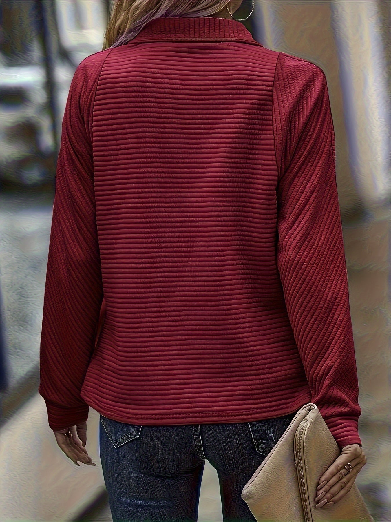 Marthe – Knit Sweater with Zipper