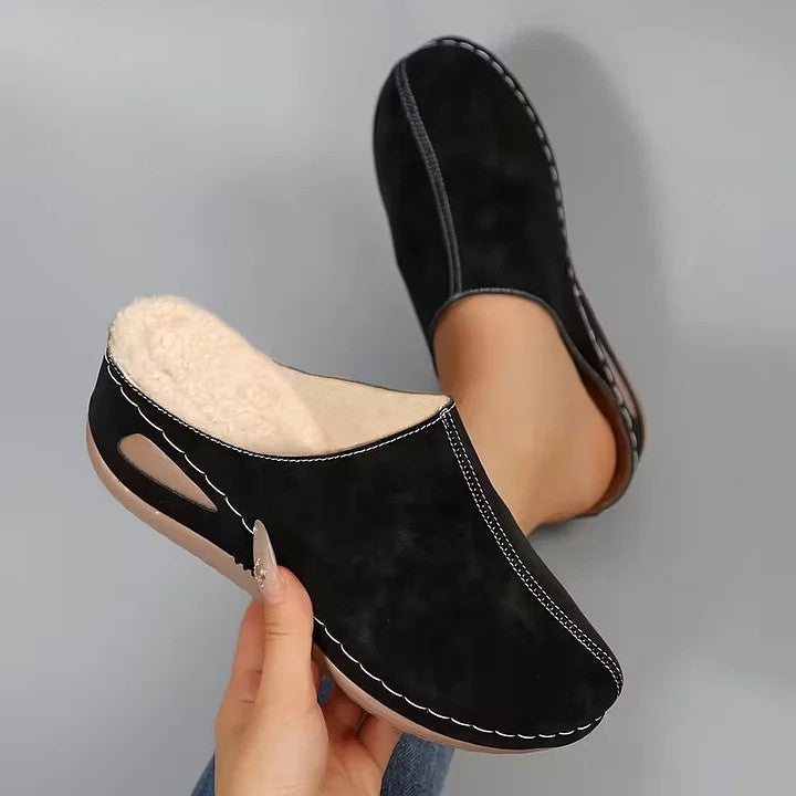 Martinez – Slipper with Faux Fur Lining