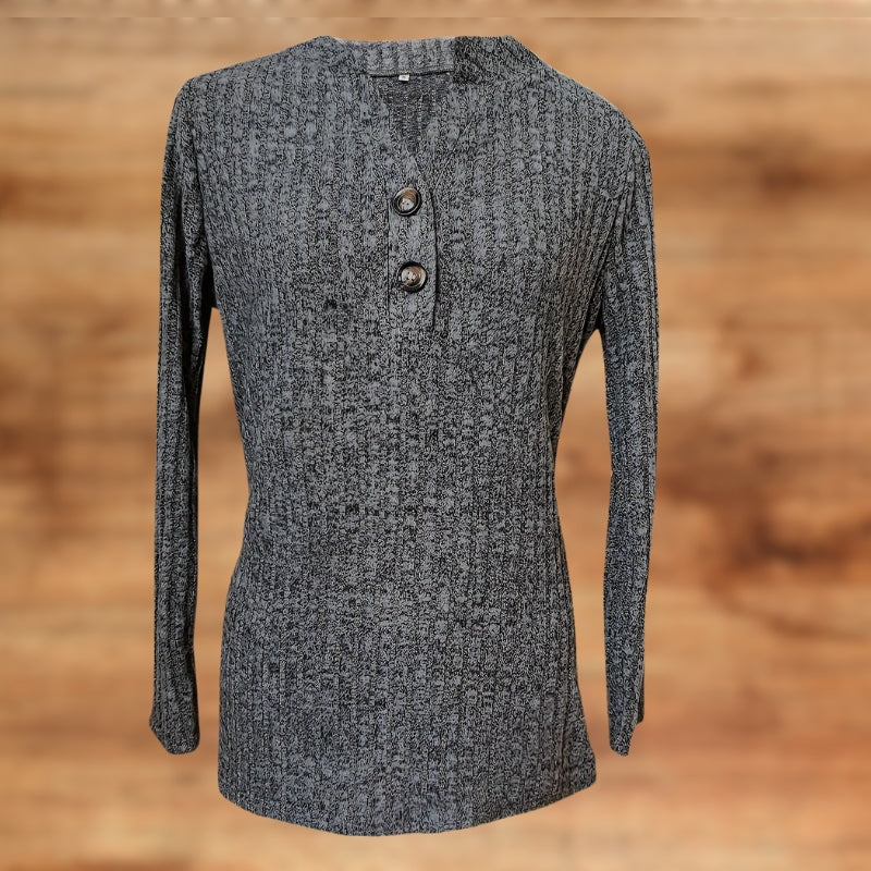 Marva - Casual Long-Sleeve T-Shirt