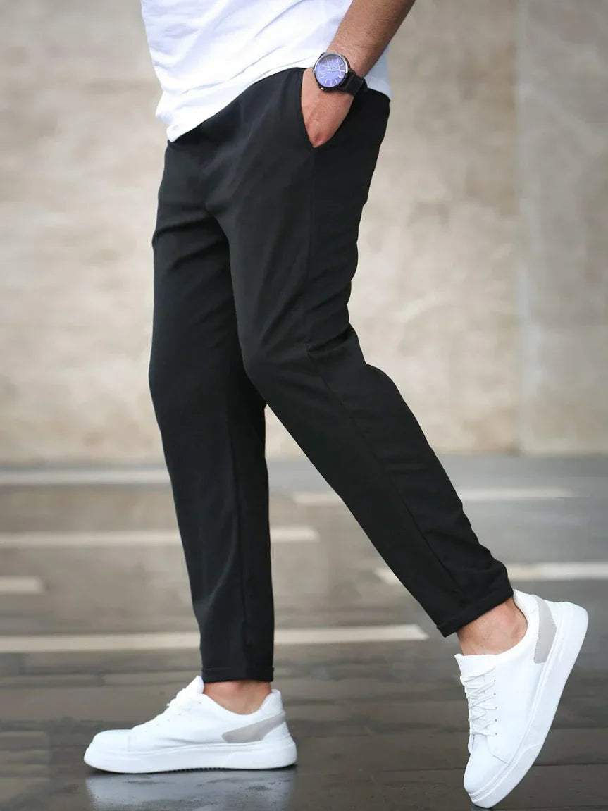 Matteo – Cropped Pants with Drawstring