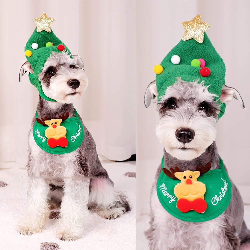 MerryPine – Adorable Christmas Tree Pom-Pom Hat