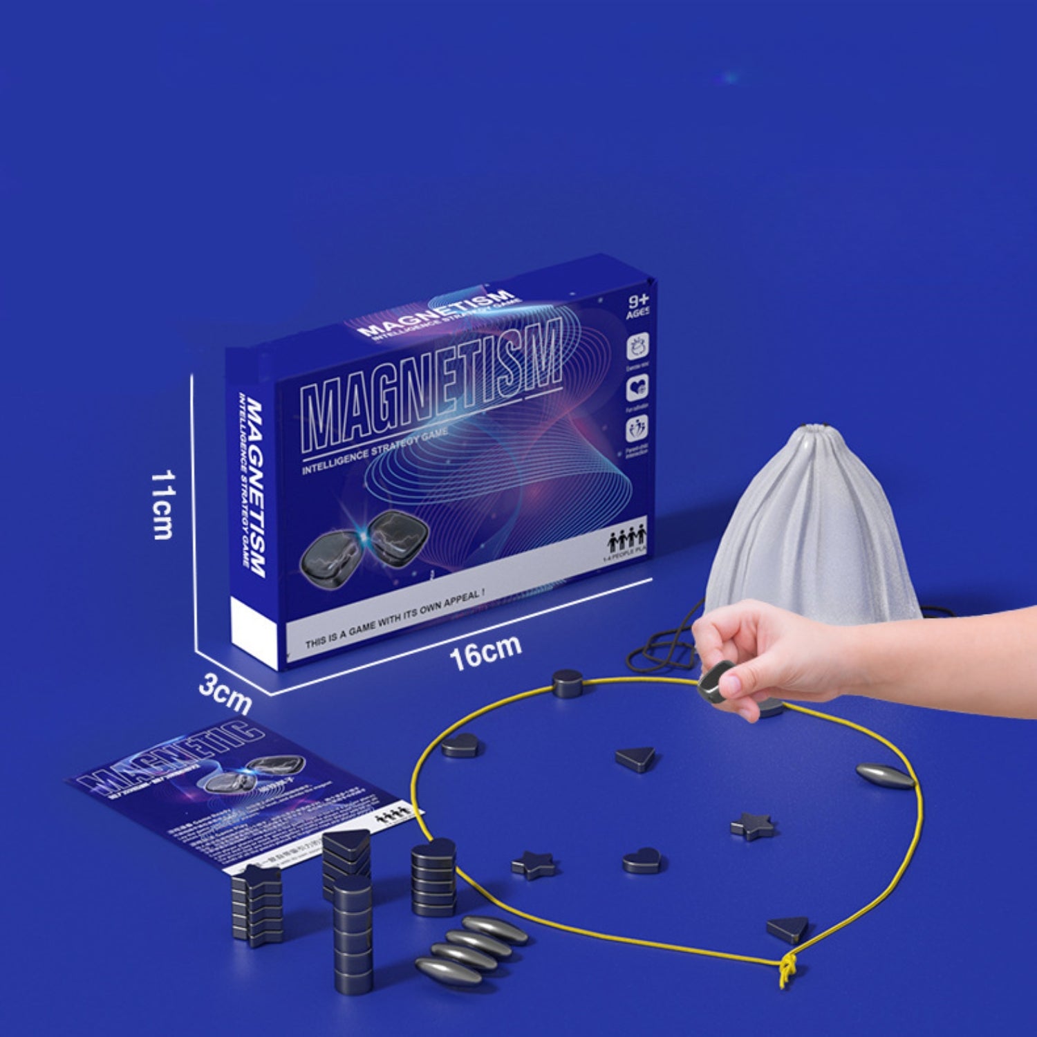 MindSpark – Magnetic Chess Game A Fun Strategy Game for Kids and Families