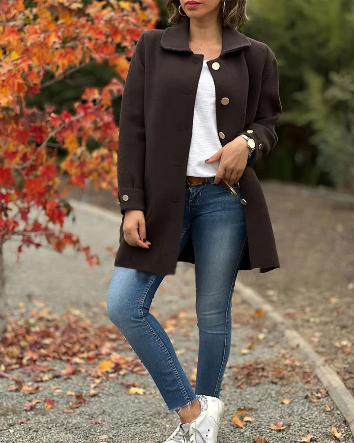 Moana – Plus Size Coat with Long Sleeves