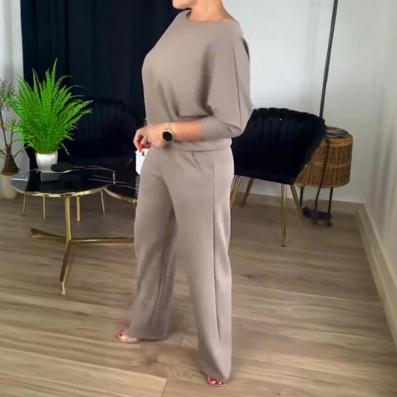 Mouna - Elegant 3-Piece Set with Long Cardigan
