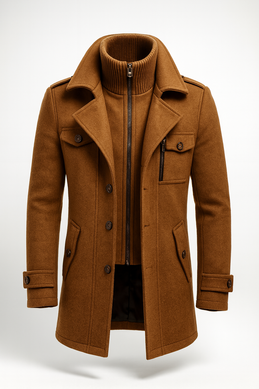 Mykhailo – Winter Coat with Zipper