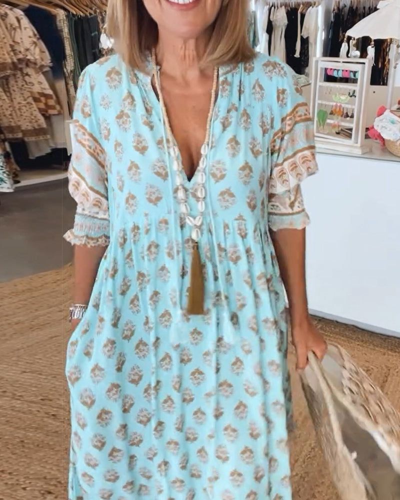 Nailya – Casual Printed Dress