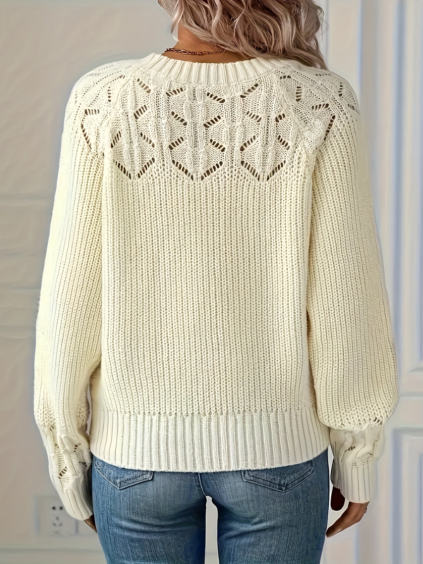 Nasia – Elegant Long Sleeve Sweater