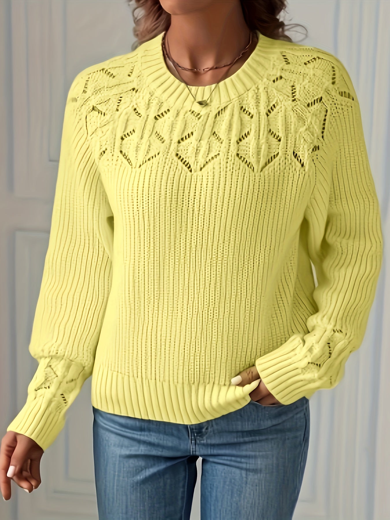 Nasia – Elegant Long Sleeve Sweater